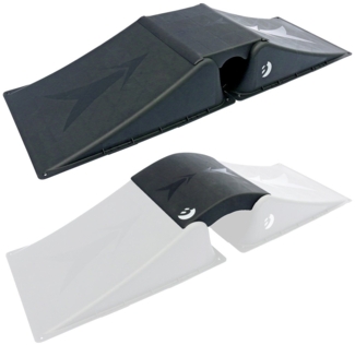 Best Sporting Skaterrampe HI Impact 30010+30013 (Set, 2 Rampen, Verbindungsstück, rundes Mittelstück)