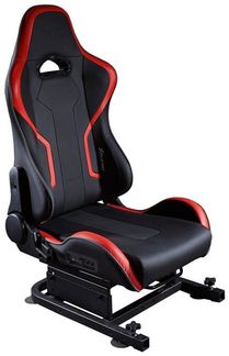 X Rocker Gaming-Stuhl, XR Racing Drift 2.1, Racing & Gaming Rennsitz, mit 2.1 Soundsystem, Kunstleder Schwarz/Rot