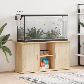 vidaXL Aquariumunterschrank Aquariumständer Sonoma-Eiche 121 x 41 x 58 cm Holzwerkstoff