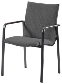 Best Stapelstuhl Positano 45121350 anthrazit/gr 4 Stück