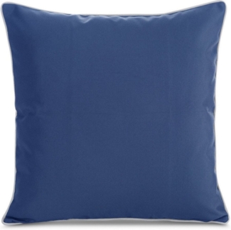 Kissenbezug Garten Wassefest Outdoor 4 dunkelblau 45x45