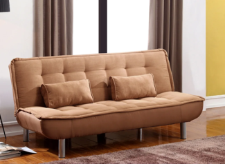 Schlafsofa Klappsofa Mishan - Karamell