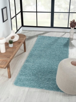 Myflair Möbel & Accessoires Hochflor-Läufer My Shaggy, rechteckig, Höhe: 37 mm, Shaggy, Uni Farben, leicht glänzend, Microfaser, extra flauschig