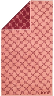 Joop! Duschtuch Badetuch 80x150 Classic Cornflower 1611-29 rouge rot