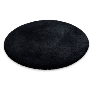 OTTO home Badematte Kaarin, Höhe 30 mm, rutschhemmend beschichtet, schnell trocknend, Polyester, rund, Badteppich, getuftet, flauschig, hochflor, große Farbauswahl