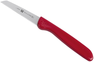 Zwilling Küchenmesser, Edelstahl rot, 7 cm