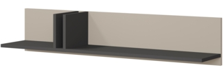 Wandboard Agova AL15 (Farbe: Anthrazit / Hellbeige)