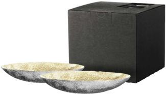 Eisch Sen Silver Schale ø 21 cm 2er Set Silber im Geschenkkarton