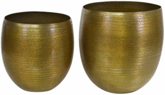 Orientalischer Blumentopf Leon 2 er Set Groß