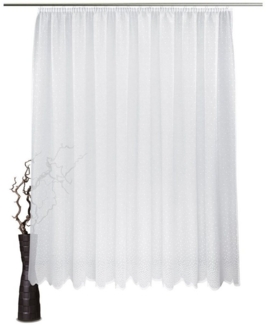 VHG Gardine nach Maß Layla, Kräuselband (1 St), transparent, Polyester, Jacquardstore