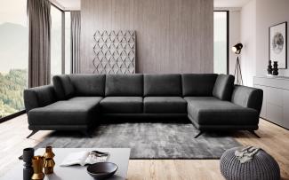 Wohnideebilder Larco Dunkelgrau Ecksofas & Eckcouches CO-LA-06NU