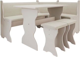 Eckbank Thomas (Farbe: Cashmere + Trinity 02)