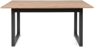 Auszugstisch Dover 50 / Denver 50 , Holzfarben , 160 x 75 x 90 cm