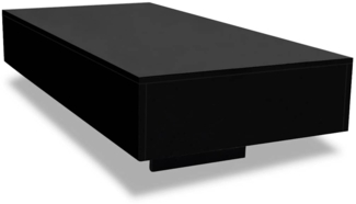 Couchtisch, Sofatisch Hochglanz-Schwarz