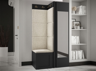 Garderoben-Set Rotuni XXVI (Farbe: Schwarz, Abriamo 03)