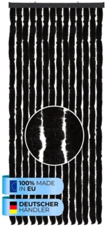 Bestlivings Türvorhang 56x185cm - 160x220cm Insektenschutz Vorhang, blickdicht, Flauschvorhang viele Größen Farben - Outdoor Vorhang