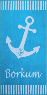 Schietwetter Strandtuch Unisex Erw, Unisex, Stoff, schnelltrocknend