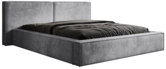 Luxusbetten24 Polsterbett Designer Polsterbett Ophelia in Cord, mit Stauraum