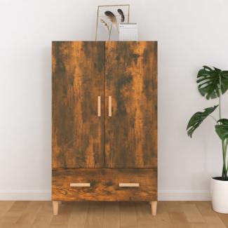 Highboard Räuchereiche 70 x 31 x 115 cm Holzwerkstoff [817471]