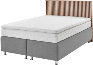 Westfalia Schlafkomfort Boxspringbett Quercus, wahlweise mit LED-Beluchtung, 3 Matratzenarten zur Auswahl
