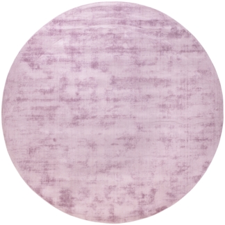 Morgenland Viskose Teppich - Symphony - rund - 200x200 - Rosa