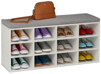 Schuhbank mit gepolsterter Sitzfläche 10051174_489