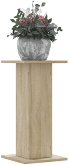 vidaXL Pflanzenständer 2 Stk. Sonoma-Eiche 30x30x60 cm Holzwerkstoff 3307857