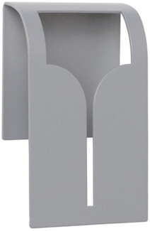 blomus Handtuchklemme Handtuchklemme Bogo, Handtuchhalter, Wandklemme, Stahl pulverbeschicht