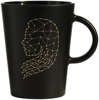 Zauberwerk Kaffeebecher mit Untertasse 380 ml Sternzeichen Jungfrau