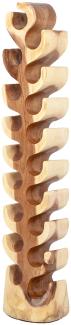 Weinregal Flaschenhalter BOTOL-XL ca. H150cm Suar Holz Massivholz Flaschenregal