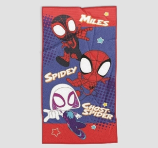 Spidey and Friends Strandtuch – 70x140 cm, 100% Polyester für den perfekten Strandtag