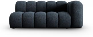 Micadoni Modulares Sofa Lupine 3-Sitzer Rechts Chenille Königsblau