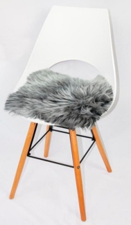 Heitmann Felle Stuhlkissen Lamm, Sitzauflage eckig, 44x44 cm, echtes Lammfell, waschbar, auch als 2er oder 4er Set