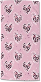 good morning Strandtuch Femke, Velours (Packung, 1-St), Kinder Strandtuch, Mikrofaser, Velours, saugfähig, weich, leicht, bunt