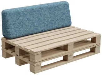 Gutekissen®, Palettenkissen, Palletenpolster, Gartenkissen, Palettenauflagen, Sofa, Kissen, Polster, Auflagen Indoor Outdoor PFBG (Rückenlehne 120x35, Maritim)