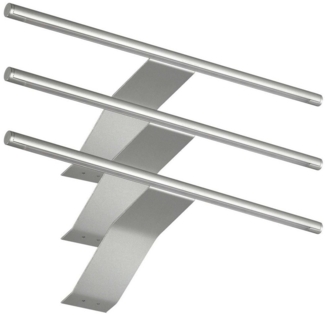 SEBSON Spiegelleuchte LED Schrankleuchte mit Schalter & Stecker 3x 3,5W 3x230lm 3000K 12V, LED integriert, Schalter am Netzkabel, schlanke Form, einfache Montage, 335x170x12mm