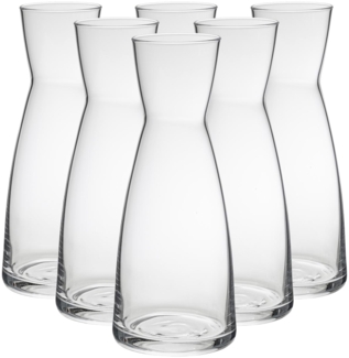 Bormioli Rocco YPSILON Karaffe 1 L 6er Set