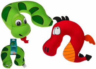 Nackenkissen mit Micropellet-Füllung, Comic