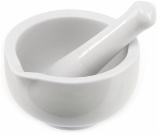 Alpina Mörser ALPINA Mörser mit Stößel, 80x50 mm, weiß