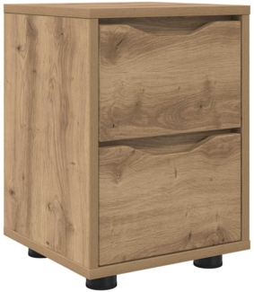vidaXL Nachttisch Artisan-Eiche 30,5 x 30 x 43 cm Holzwerkstoff 888815