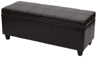 MCW Truhe Kriens, Mit aufklappbaren Deckel, Gepolsterte Sitzfläche, Aufbewahrungsfach