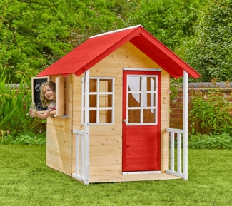 Zwerkules Lolla | Kinder Spielhaus für den Garten | Holz