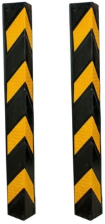 HTI-Living Universalschutzgitter Kantenschutz 2 Stück (Set, 2 St, 2x Kantenschutz), Eckschutz Parkplatzschutz Garagenwandwarnung