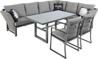 Primaster Dining Lounge Set Ravenna Garten Möbel Bezug Lika Tex Sitzgruppe