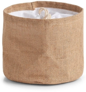 Zeller Present Aufbewahrungstasche Aufbewahrungsbeutel, Jute/Baumwolle