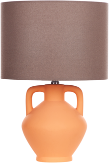 Tischleuchte LABRADA Keramik Orange