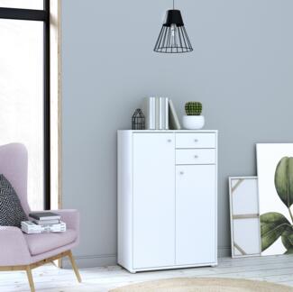 Kommode 'TEMPRA 2' Weiß