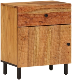 Nachttisch Nachtschrank 50x33x60 cm Massivholz Akazie