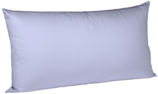 fleuresse Kissenbezug Colours Mako Satin, 100% Baumwolle, mit Reißverschluss, (2 Stück), Mako Satin, glänzend, glatt, Premium Qualität