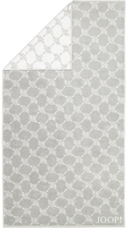 Joop! Duschtuch Badetuch 80x150 Classic Cornflower 1611-76 silber weiß